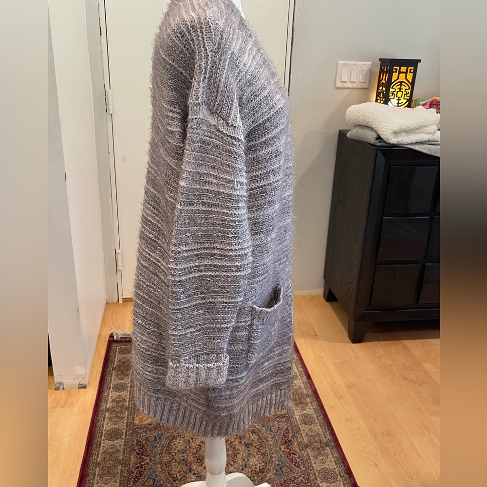 Long cardigan, oversized, soft - Picture 3 of 6